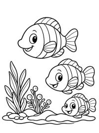 3 Fische im Wasser