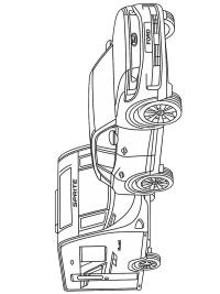 Auto mit Wohnwagen