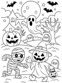 Halloween gruselig