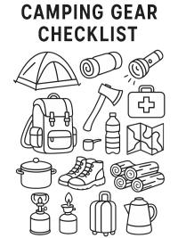 Camping-Checkliste