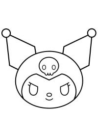 Kuromi Gesicht