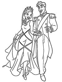 Prinzessin Tiana und Prinz Naveen