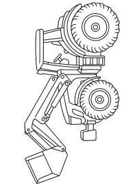 Traktor mit frontlader