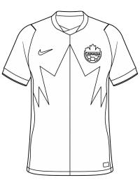 Kanada Fußballtrikot