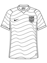 Fußballtrikot der Vereinigten Staaten