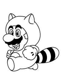 Waschbär Mario