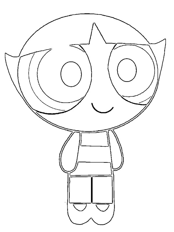 Buttercup (Powerpuff girls) Ausmalbild