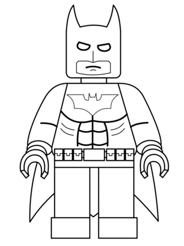 LEGO Batman Ausmalbild