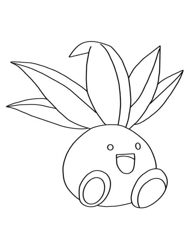 Myrapla (Pokémon) Ausmalbild