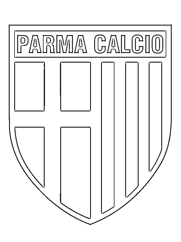 Parma Calcio 1913 Ausmalbild Parma Calcio 1913 Ausmalbild
