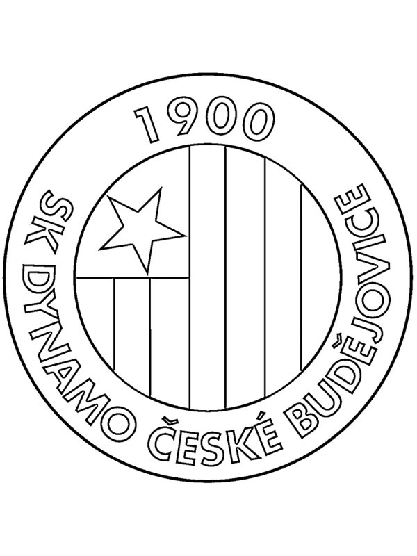Dynamo Budweis Ausmalbild