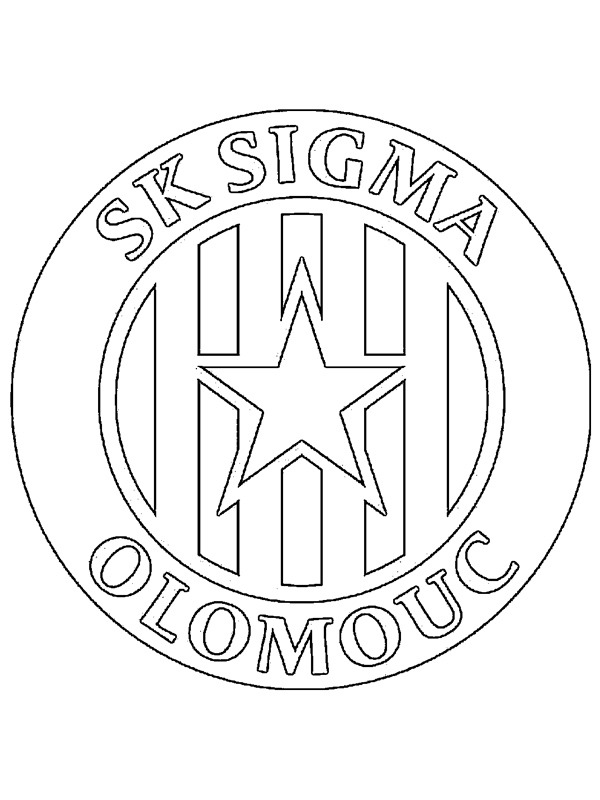 SK Sigma Olmütz Ausmalbild